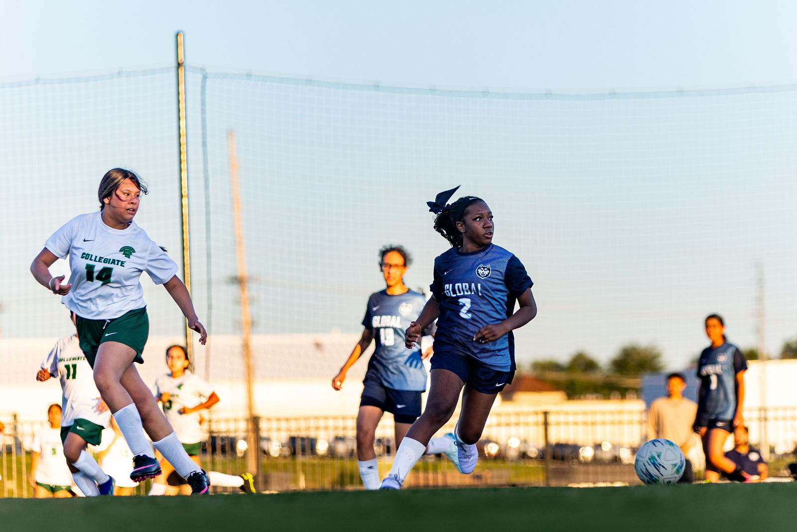 Global v Collegiate Soccer Game